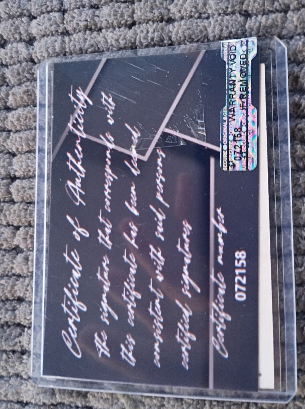 Michael Jordan Auto - Picture 2 of 2